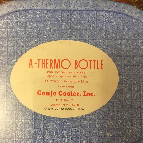 Unique Vintage Conjo Cooler Thermo Bottle 30 oz - Picture 4 of 6
